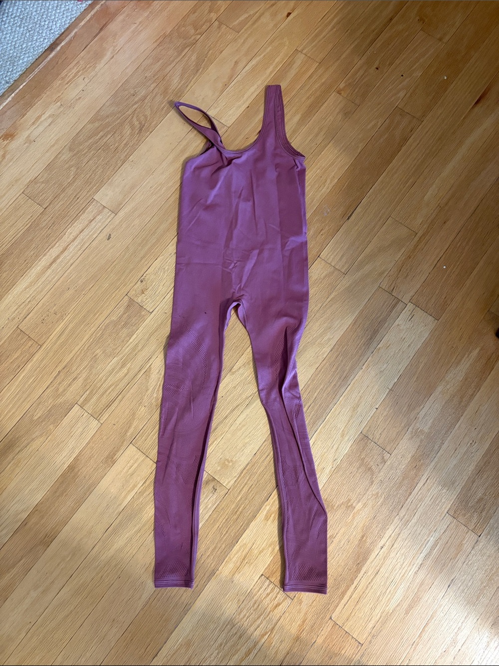 lululemon athletica Mauve One-Shoulder Athletic Jumpsuit